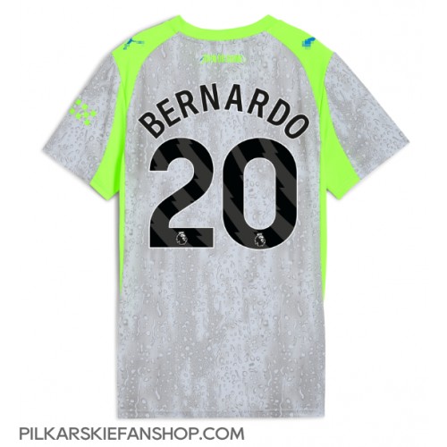 Koszulka piłkarska Manchester City Bernardo Silva #20 Strój Trzeci dla kobiety 2025-26 tanio Krótki Rękaw Koszulka piłkarska Manchester City Bernardo Silva #20 Strój Trzeci dla kobiety 2025-26 tanio Krótki Rękaw